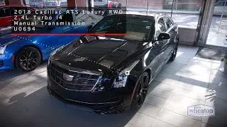 2018 Cadillac ATS Luxury (Manual Transmission) | Walkaround