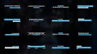 Clean Title | After Effects