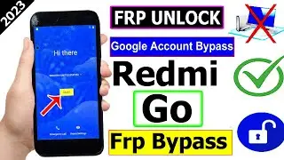 Redmi Go Unlock Frp Lock | Redmi Go (M1903c3gi) Frp Bypass Without Pc | xiaomi-redmi-go Frp Bypass