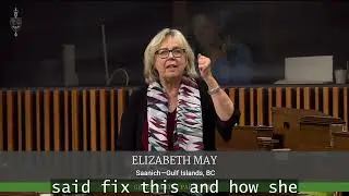 Elizabeth debates parliamentary secretary on Liberal failures to fix environmental assessment laws