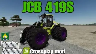 JCB 419S / FS25 crossplay mod