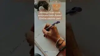 This is a channelised message from your divine counter part/ soulmate / twin flame. #tarot #guidance