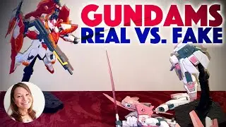 Real vs. Fake Gundams
