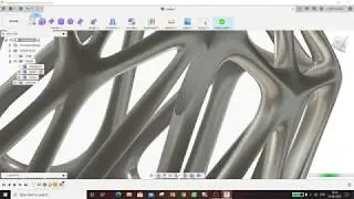 fusion 360 tutorial-(organic vase)  #3dprinting(2020)
