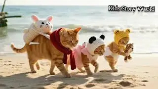 Mama Cat Revenge Story | New Cartoon Video Ai | Kids Cartoon Story 