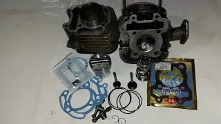 bajaj CNG 205 head and cylinder fitting