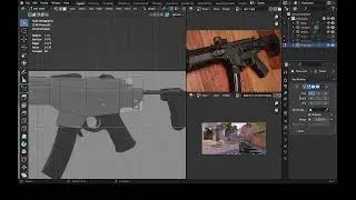 How to Model Valorant Spectre Gun in Blender - Part 1