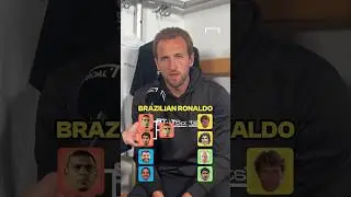 HARRY KANE picks LEGENDARY STRIKERS 🎯 #shorts #football #soccer