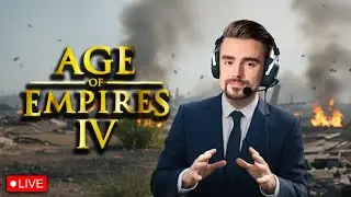🔴LIVE - [4K] LAUNCH DAY! - Showmatches - Age of Empires 4: Dynasties of the East