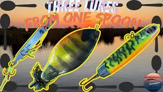 Three Lures from One Spoon