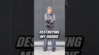 SUPER DISTRESSED HOODIE
