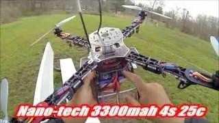 DJI F450 Heavy Lift Advance First Flight part #1