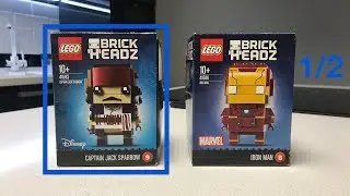 LEGO Brick Heads - 41593 Captain Jack Sparrow