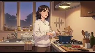 An Afternoon Alone with a Book and Falling Leaves | Ghibli Anime 2D |