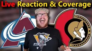 Season-Defining Night in Ottawa | Avalanche vs Senators LIVE Watch Party