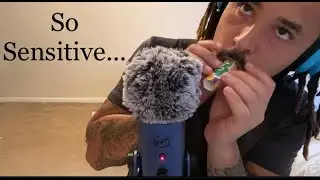 ASMR Intense Mouth Sounds ASMR | CARDBOARD TUBE MOUTH SOUNDS WITH TAPPING
