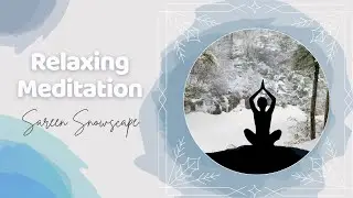 Serene Snowscape - Relaxing Meditation Music [1 hour]