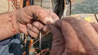 Подключаем информационный кабель, который будет под землей! Шаг за шагом! Узнать больше.