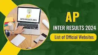 AP Inter Results 2024 Declared, Check AP Intermediate 1st Year And 2nd Year Result✨