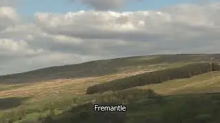 HD Stock Footage | Remote Countryside | Yorkshire Dales | National Park | Dark Clouds | E17R36 006