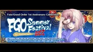 FGO Summer Festival 2018 - Lancelot Strengthening Quest