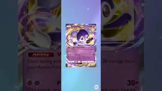 INDEEDEE EX PoKeMoN Pocket Mega Rising booster pull #pokemon #pokemonpocket #megarising #booster