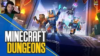 Minecraft Dungeons gameplay - Explorando Jogos Gamepass