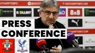 PRESS CONFERENCE: Jurić previews Crystal Palace | Premier League