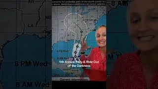 Update on Storm for the 4th Annual Rally & Ride Out of the Darkness