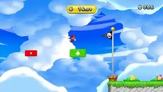 New Super Mario Bros U - Flappy bird lol (When Waddelewings Attack)