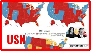 ELECTION 2024: The Impact of Swing State Margins on the 2024 Electoral Votes #msnbc #foxnews