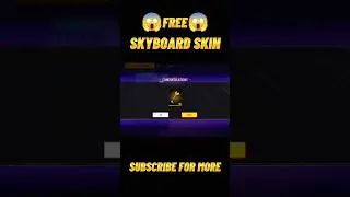Free Fire Claim Free Skyboard Skin🤩💥 || Must Watch🤩🔥 #short #shorts #youtubeshorts #freefire