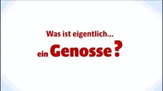 Was ist ein Genosse? - Erkl&auml;rvideo