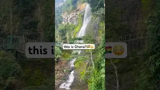This Ghanaian town surprised me/Amedzofe town #ghana #shorts #westafrica #travel