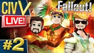 Civ 5 Fallout Live #2 - Gentlemans War