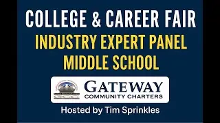 GCC College & Career Fair 2025 &ndash; Industry Expert Panel (Middle School)