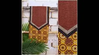 Upcycled Patchwork Kurti Fabric | Patchwork Kurti Designs | Sangisathi