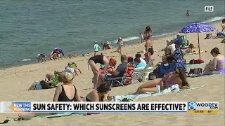 Which sunscreens are effective?
