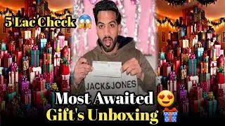 Most awaited gifts 🎁 unboxing/ 5 Lac ka check from Zain @shaharyar_143 