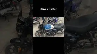 Hunter 350 x ZANA Carrier | Bike Mod #Hunter350#RoyalEnfieldHunter350#ZanaCarrier#ZanaAccessories