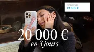 VLOG ENTREPRENEUSE : les coulisses d'une semaine &agrave; 20k