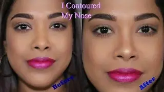 HOW TO  \ I Contoured My Nose |