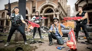 Nerf Guns War : S.W.A.T vs Villains - Extreme Nerf Guns Battle!