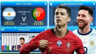 Portugal 🇵🇹 vs 🇦🇷 Argentina | Dream League Soccer 2019 Gameplay