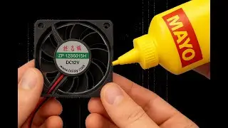 You can grease any pc fan! STOP That LOUD 3D Printer PSU Fan! (Inside Look & Easy Fix)