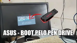 Como dar Boot pelo Pen Drive ( formatar ) Placa M&atilde;e Asus