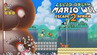 Lucid Dream MARIO WII Escape 2 Africa #14 Walkthrough 100%