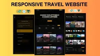 Build A Responsive Travel Website Using React & Tailwind CSS