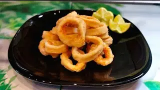 Calamares a La Romana fáciles sin huevo