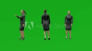 adult teacher woman green screen🔔 walk and talk Chroma🔔 key footage buy in telegram bio